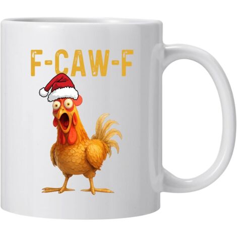 Mug Poulet 350 ml Poignée Ergonomique Céramique à Thème (1/5)