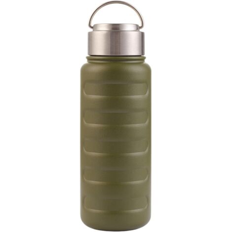 Gourde isotherme Gobelet anti-fuite en acier inoxydable, (1/5)