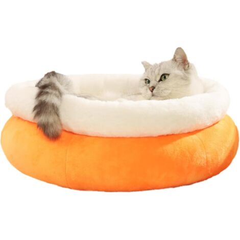 Niche pour chat - Peluche douce et confortable - Maison (1/5)