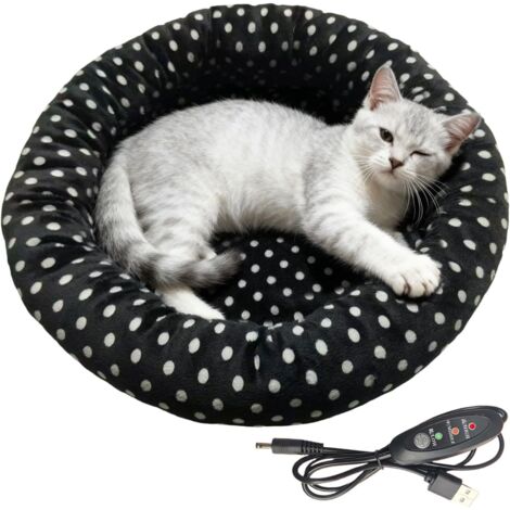 Coussin chauffant pour chat - Tapis de couchage chauffant (1/5)