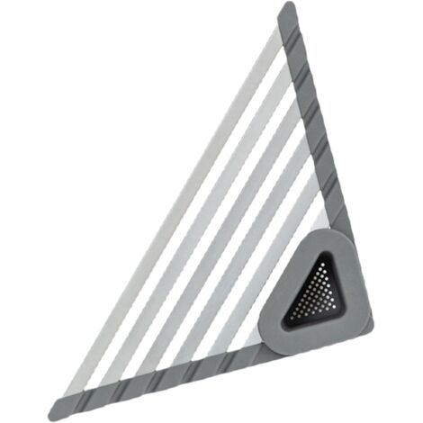 Organisateur d'évier carré Étagère d'angle de cuisine (1/5)