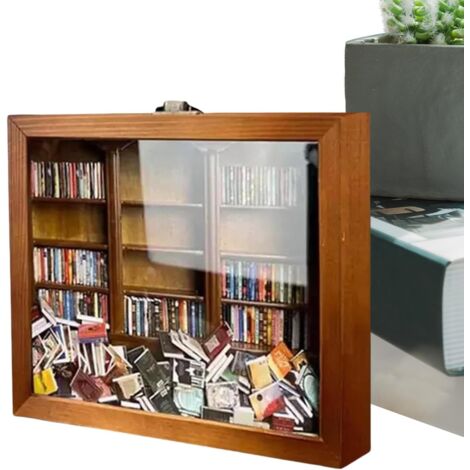 Bibliothèque en Bois Jouet Sensoriel Anti-Stress Jouets (1/5)