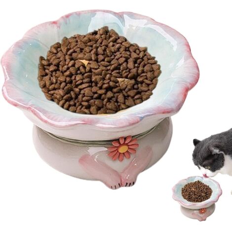 Gamelles surélevées pour Chat, gamelles surélevées en (1/5)