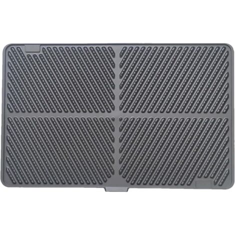 Tapis pour Litière de Chat,Tapis Antidérapant Accessoires (1/5)