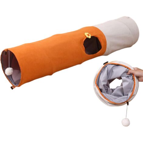 Tunnel Jouet pour Chat Tunnel Pliable pour Animal de (1/5)