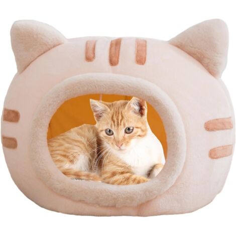 Lit couvert pour chat Jolie grotte pour chat en cristal non (1/5)