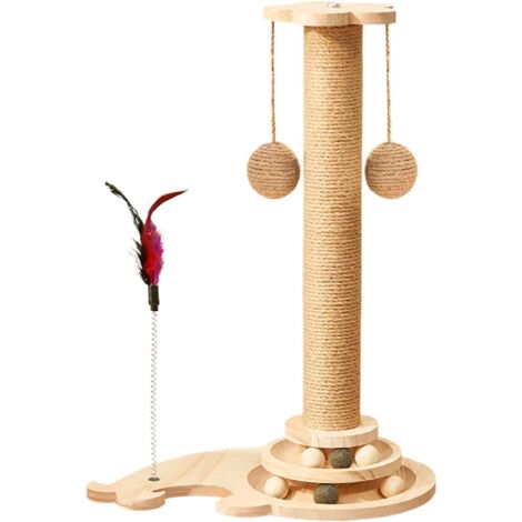 Griffoir pour Chat,Poteau à Griffes Affûtées pour Chats (1/5)