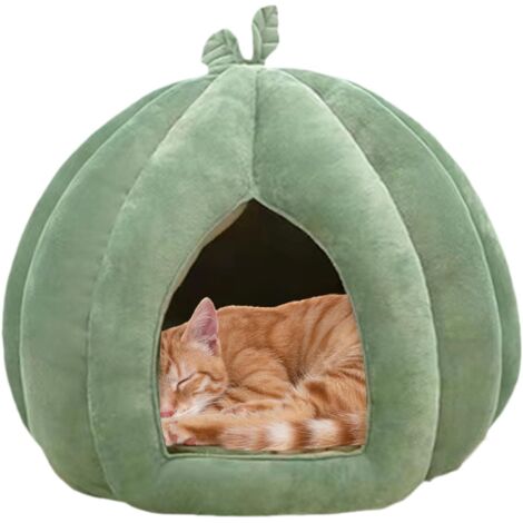 Grotte de lit pour Chat, Maison pour Chat d'halloween Maison (1/5)