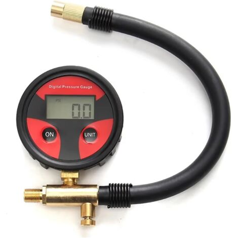 Pneu Manomètre Numérique pour Pneus Manomètre LCD 200PSI (1/5)