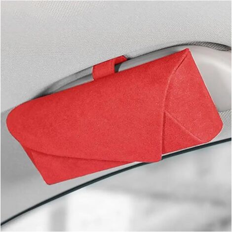 Porte-Lunettes Voiture Visière Magnétique Support Lunettes (1/5)