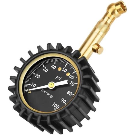 Pneu Jauge Pression Pneus Voiture 0-100 PSI Jauge Pneu (1/5)