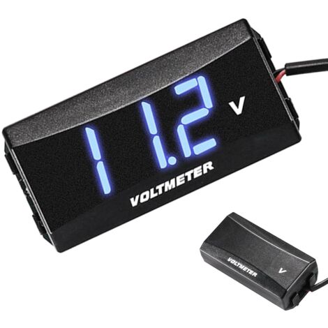 Moniteur de batterie de voiture, voltmètre (1/5)