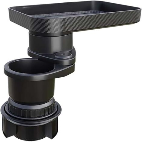Porte-Gobelet Voiture Plateau De Voiture Réglable À 360 (1/3)