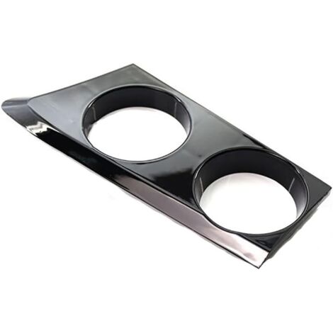 Porte-Gobelet Voiture Porte-gobelet en Carbone Noir Brillant (1/4)