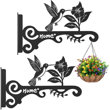 Lot de 2 Supports pour - 25,4 cm - en métal - avec Motif (1/5)