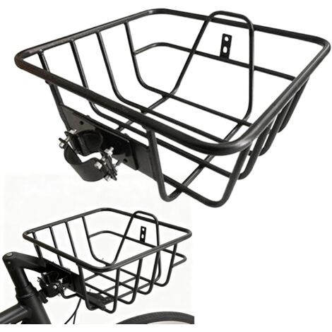 Panier avant pour vélo électrique - Pièces en métal avec (1/5)