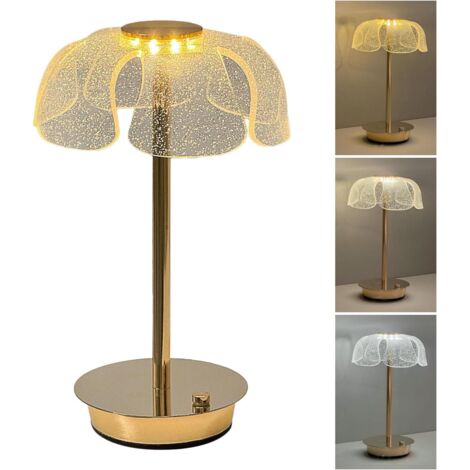 Lampe de Table Rechargeable - Lampe de Chevet Florale (1/5)