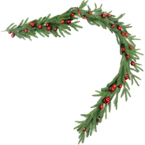 Couronne de Noël, branches de pin, couronne de porte, (1/5)