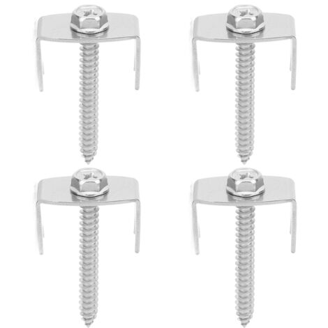 50pcs Fence en Acier Inoxydable Post-Fasters, Ongles de (1/5)