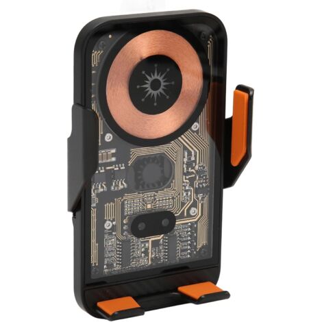 Chargeur de Voiture sans Fil, Boîtier Transparent, Support (1/5)