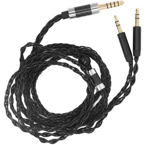 Câble Sonore D'écouteur en Argent pour AH D600 D7200 D9200