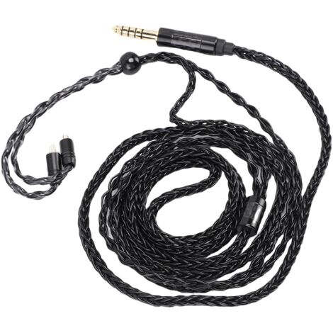 Câble de Casque OFC plaqué Argent Détachable pour ZST AS10 (1/5)