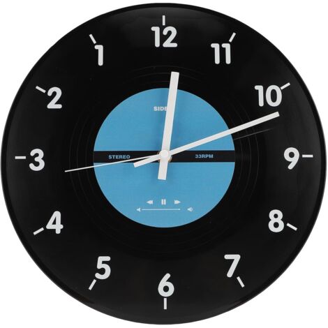 Horloges Murales Uniques, Horloge Murale à Disque Musical à (1/5)