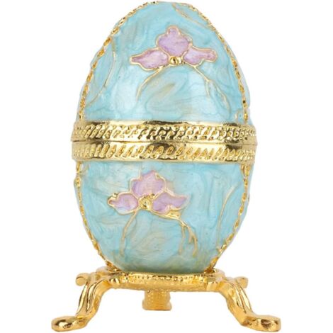 Boîte à œufs de Pâques en émail, Organisateur de Bijoux (1/5)