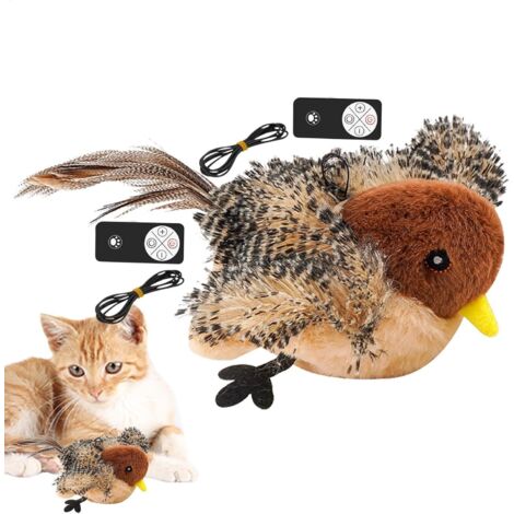 Jouet interactif pour chat - Simulation améliorée - Oiseau (1/5)