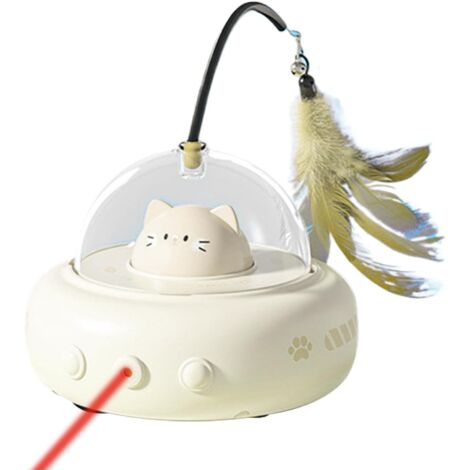 Jouet électronique pour chat - Jeu amusant avec pêche à la (1/5)