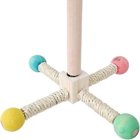 Perchoir pour Perroquets - Perchoir Tournant en Bois pour (1/5)