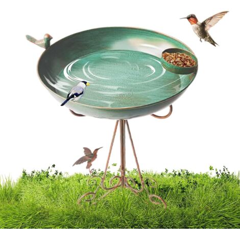 Bain d'oiseaux de jardin, station d'alimentation Bain (1/5)