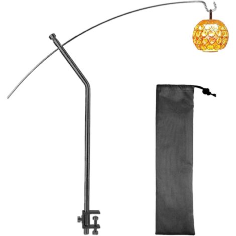Support pour Poteau Lumineux de Camping - Support Réglable (1/5)