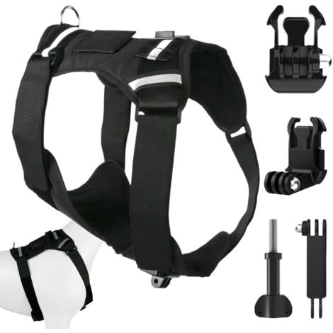Harnais pour chien en forme de gilet pour appareil photo, (1/5)