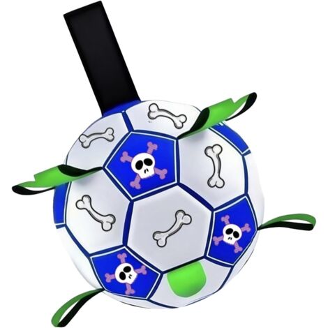 Ballon de football pour chien - Jouet d'entraînement pour (1/5)