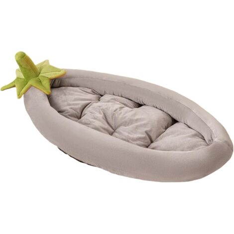 Panier pour chiots - Panier pour chien aubergine avec (1/5)