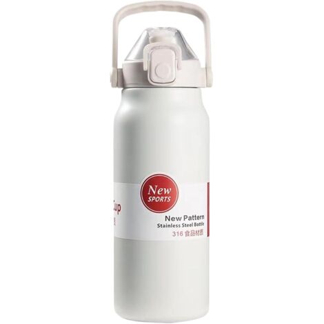 Gourde Isotherme Sport, Bidon Hydratation Thermo, Gobelet (1/5)
