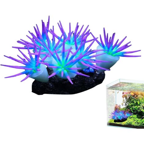 Décorations pour Aquarium,Décoration Corail Souple pour (1/5)