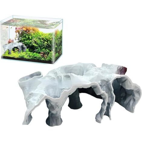 Cachettes pour Poissons d'Aquarium Grotte à Poisson Chat (1/5)