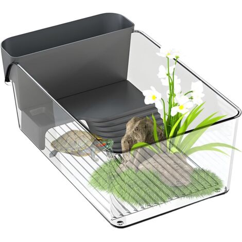 Bassin pour tortues - Habitat multifonction avec espace de