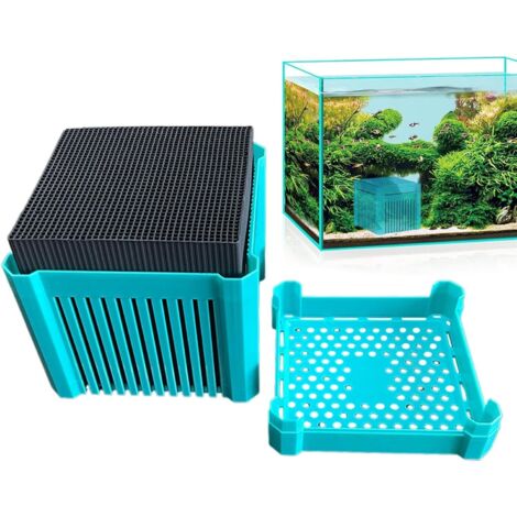 Charbon Actif pour Aquarium - Filtre Cube pour Bassin