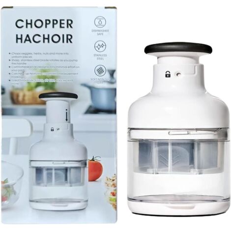 Hachoir à Légumes - Presse À Main Multi-Fonction Hachoir à (1/5)