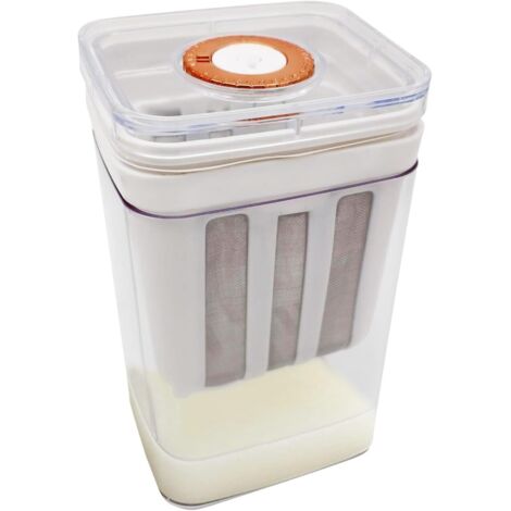 Petite passoire à lait de soja, 1100 ml, filtre multiple (1/5)