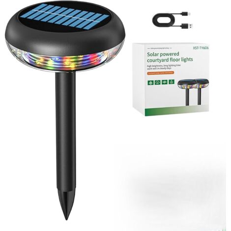 Lumières Solaires Extérieures Imperméables,3 Modes Éclairage (1/5)