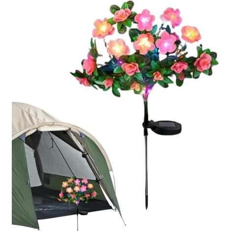 Lampes Solaires à Fleurs d'Azalée de Jardin,Lampes Solaires (1/5)