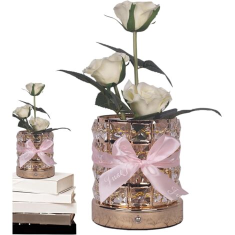 Lampe Rose, Lampe pour Chambre, Luminaire Décoratif Fleur 3 (1/5)
