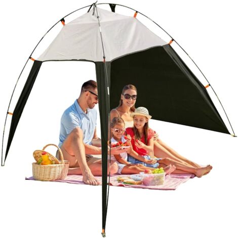 Auvent pour piscine, jardin, tente portable, légère, (1/5)