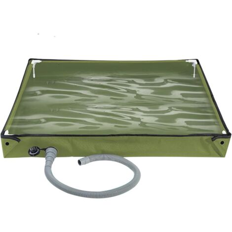 Tapis de douche de camping Plateau de bain pour tente et (1/5)
