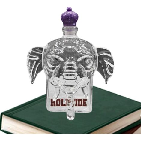 Décanter À Whisky,Flacon À Whisky En Verre Éléphant Animal (1/5)