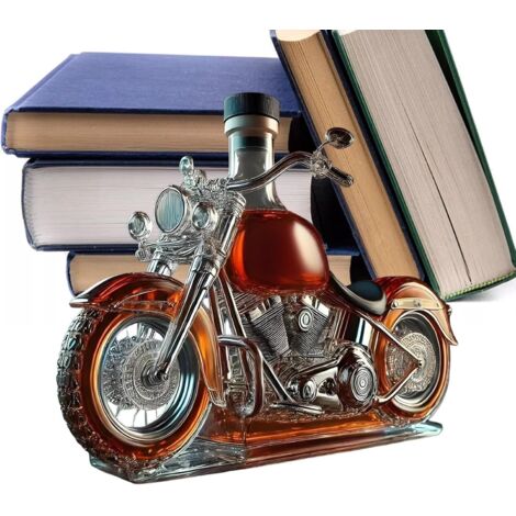 Carafe à décanter en verre Carafe avec design moto aérateur (1/5)